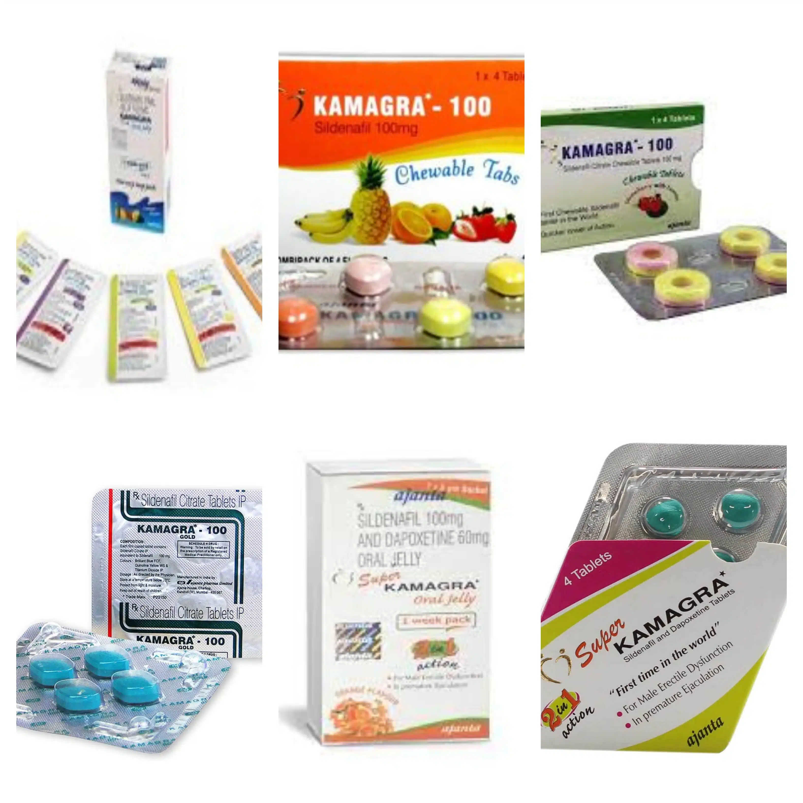 KAMAGRA ALL PRODUCTS - כל מוצרי קמגרה למכירה